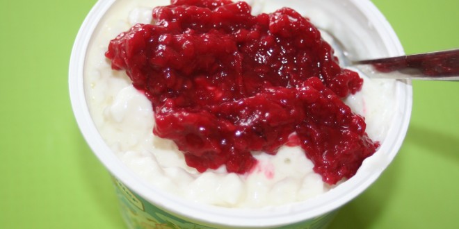 Hüttenkäse Himbeer