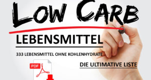 333 Lebensmittel ohne Kohlenhydrate