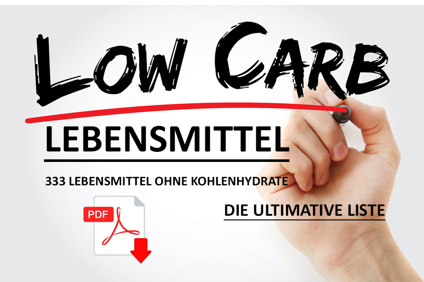 333 Lebensmittel ohne Kohlenhydrate