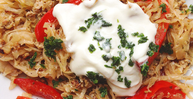 servierfertiger Teller