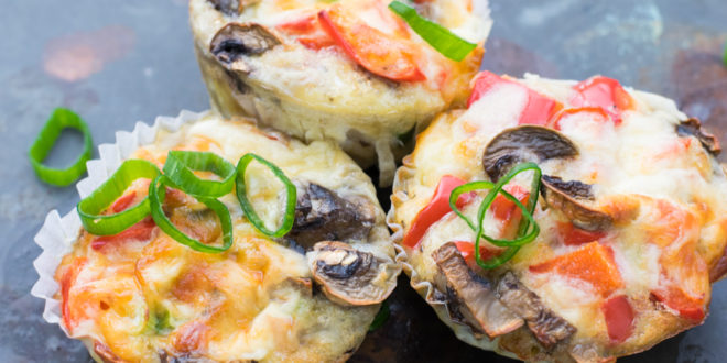 Die fertigen Muffins