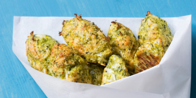 Die gebackenen Nuggets