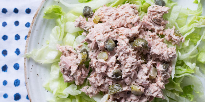 Angerichteter Salat
