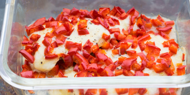 Low Carb Paprika Mozzarella Schnitzel