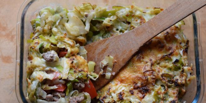 Low Carb Cheddar Auflauf