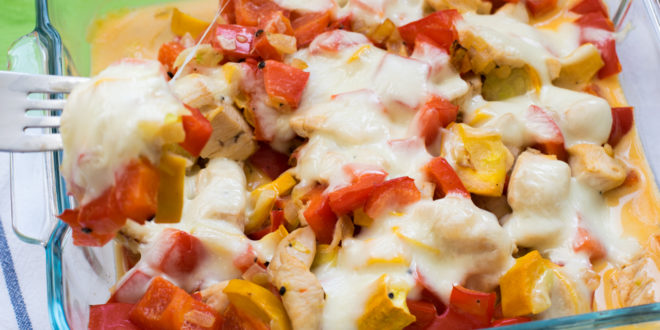 Low Carb Mozzarella Auflauf