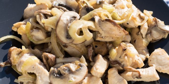 Low Carb Champignon Rahmpfanne