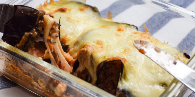 Low Carb Bolognese Röllchen