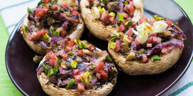 Low Carb Flammkuchen Champignons