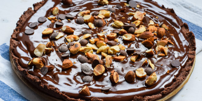 Low Carb Schokoladenpizza