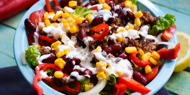 Low Carb Tex Mex Salat
