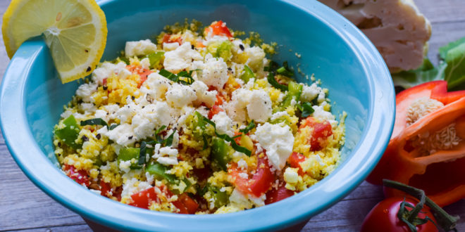 Low Carb Blumenkohl Couscous