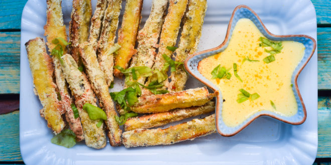 Low Carb Auberginen Pommes