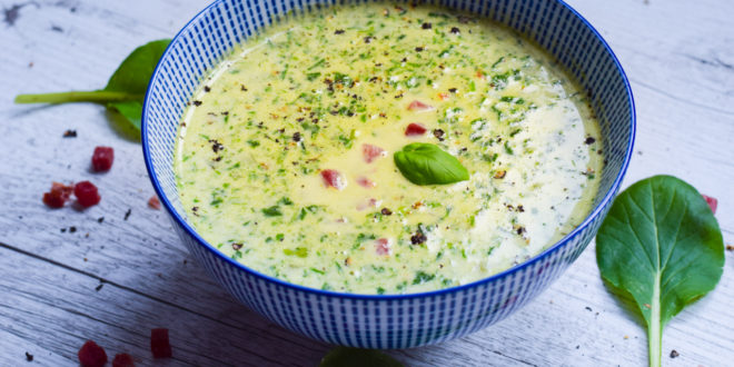 Low Carb Rahmspinat Suppe