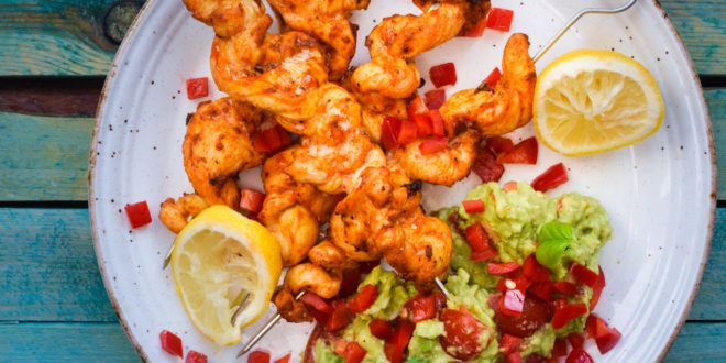 Low Carb Hähnchen-Grillspieße