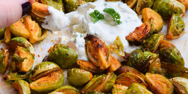 Low Carb Rosenkohl Wedges