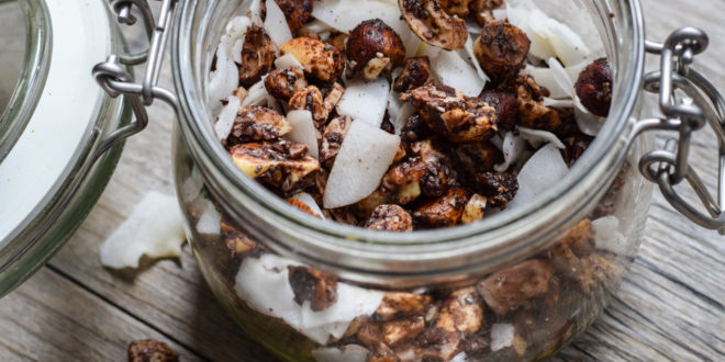 Low Carb Schoko Knuspermüsli