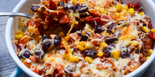 Low Carb Tex-Mex-Auflauf