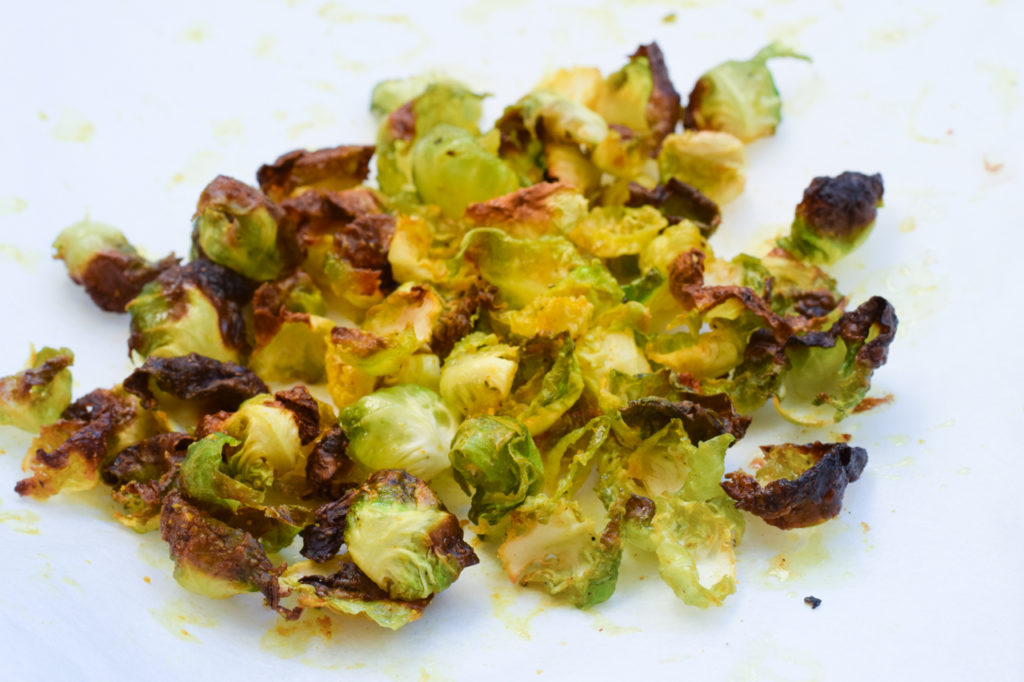 Low Carb Rosenkohl Chips