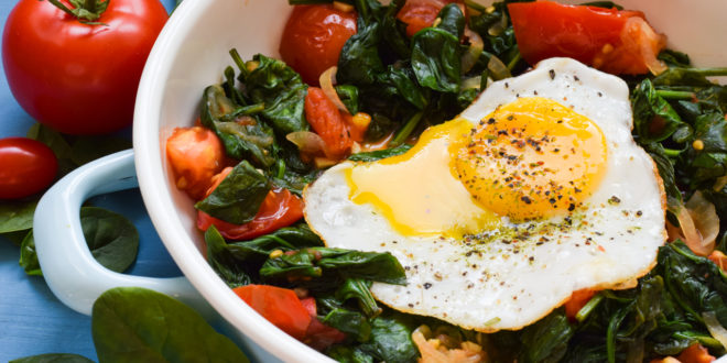 Low Carb Spinat-Pfanne