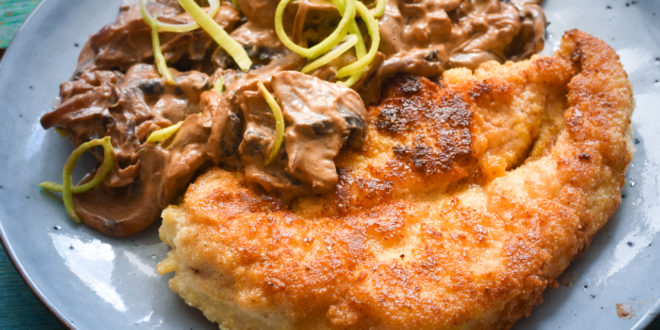 Low Carb Jägerschnitzel