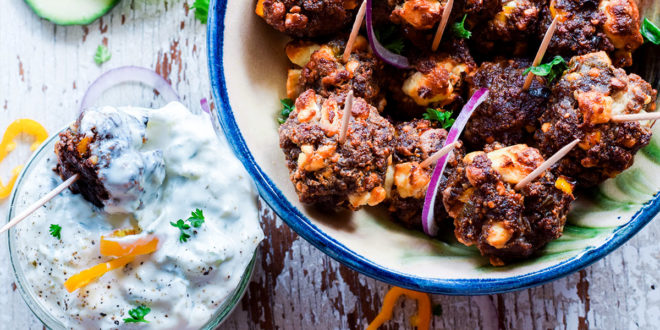 Low Carb griechische Hackbällchen