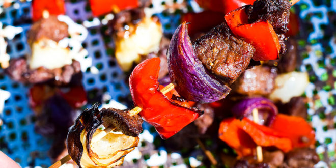 Low Carb Schaschlik Spieße ungarischer Art