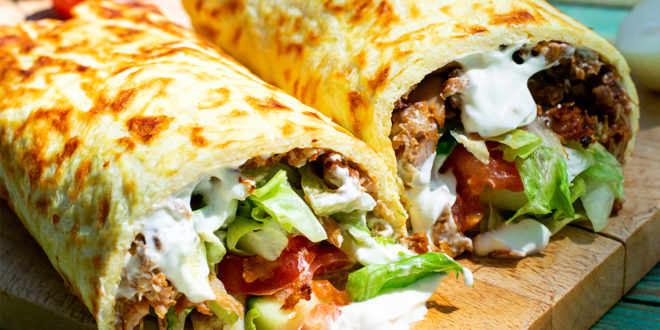 Der Low Carb Dürüm / Dönerrolle