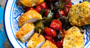 Low Carb Hähnchenschnitzel in Parmesankruste