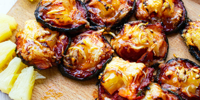 Low Carb Mini Pizzen Hawaii