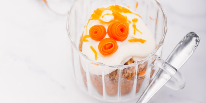 Tassenkuchen LowCarb Rüblikuchen