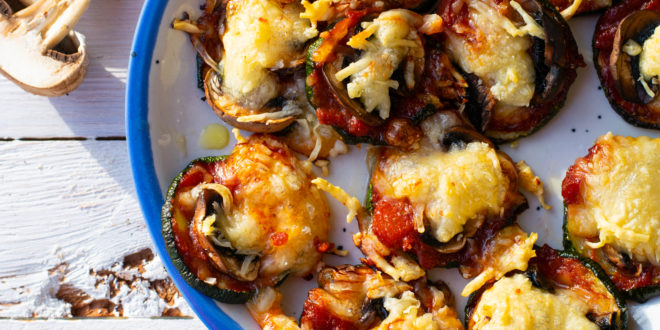 Mini Low Carb Pizzen Funghi