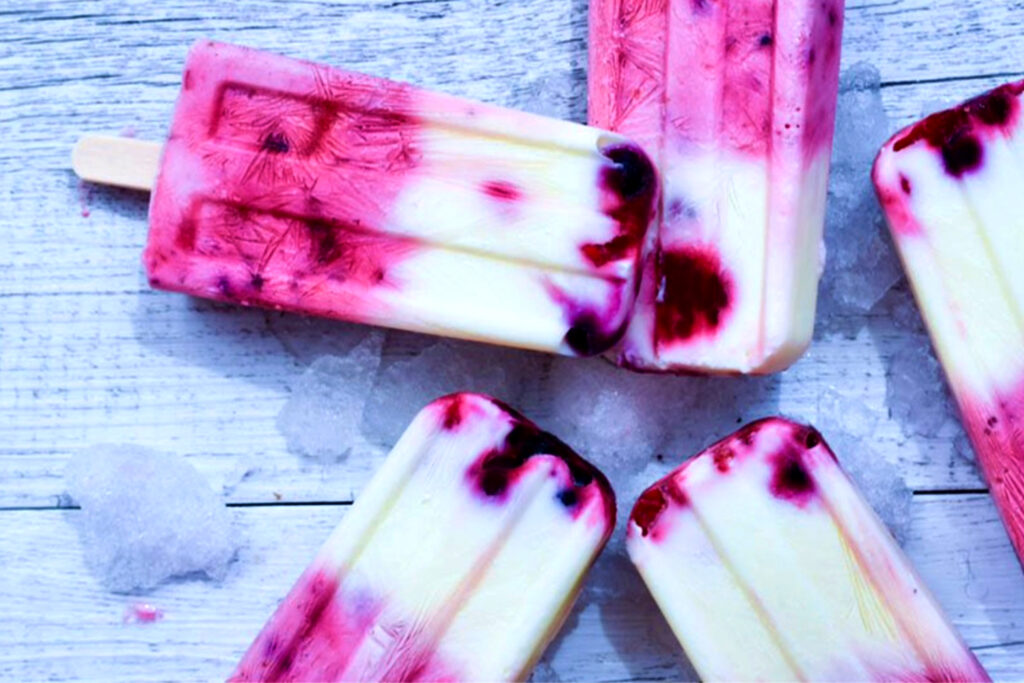Low Carb Frozen Yogurt Eis am Stiel