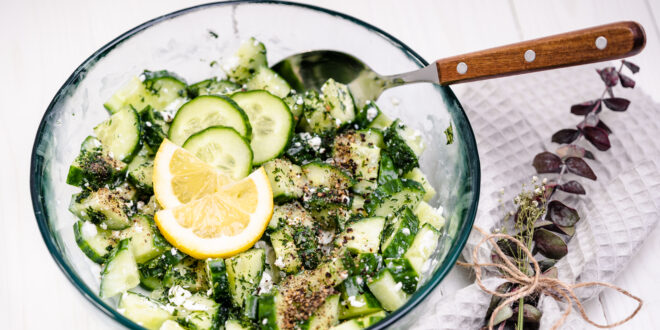 Schneller Gurkensalat